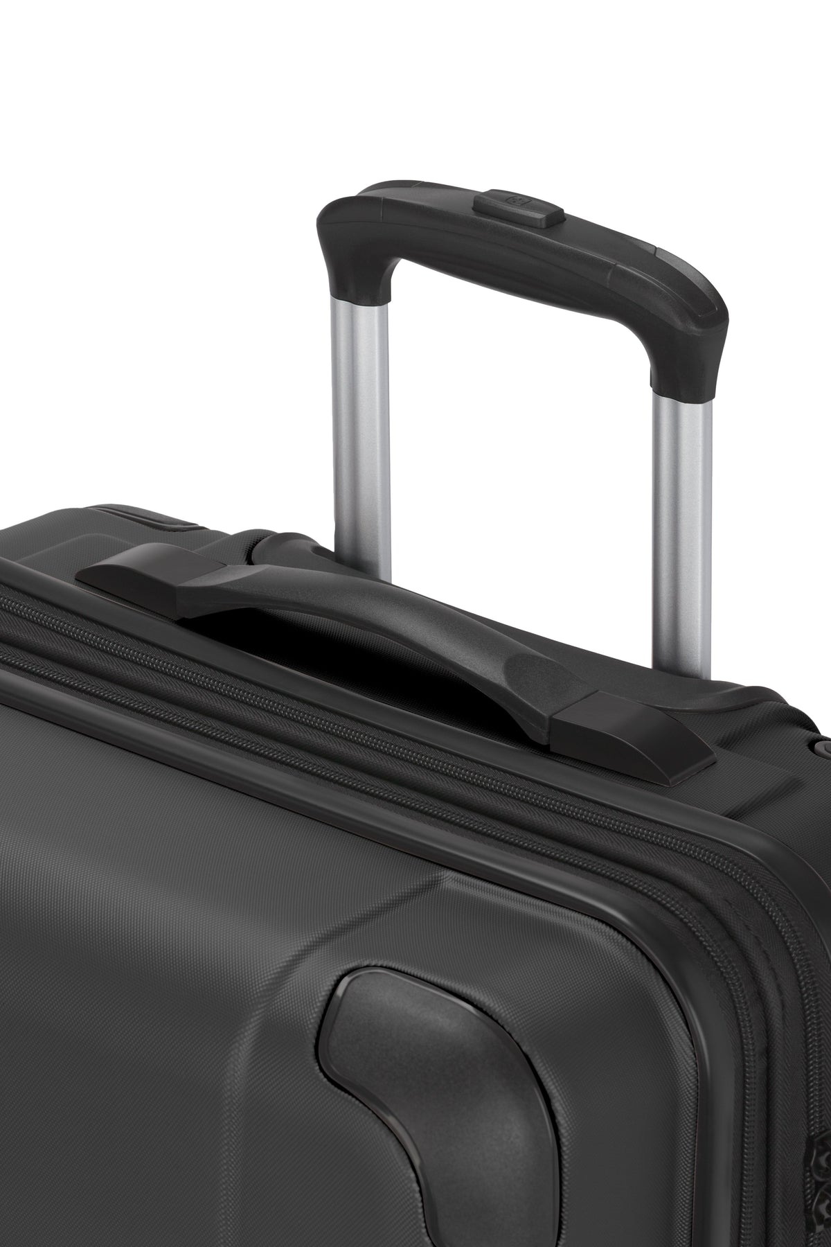 SWISSGEAR Cascade II Medium Checked Spinner - Black - LE - 10