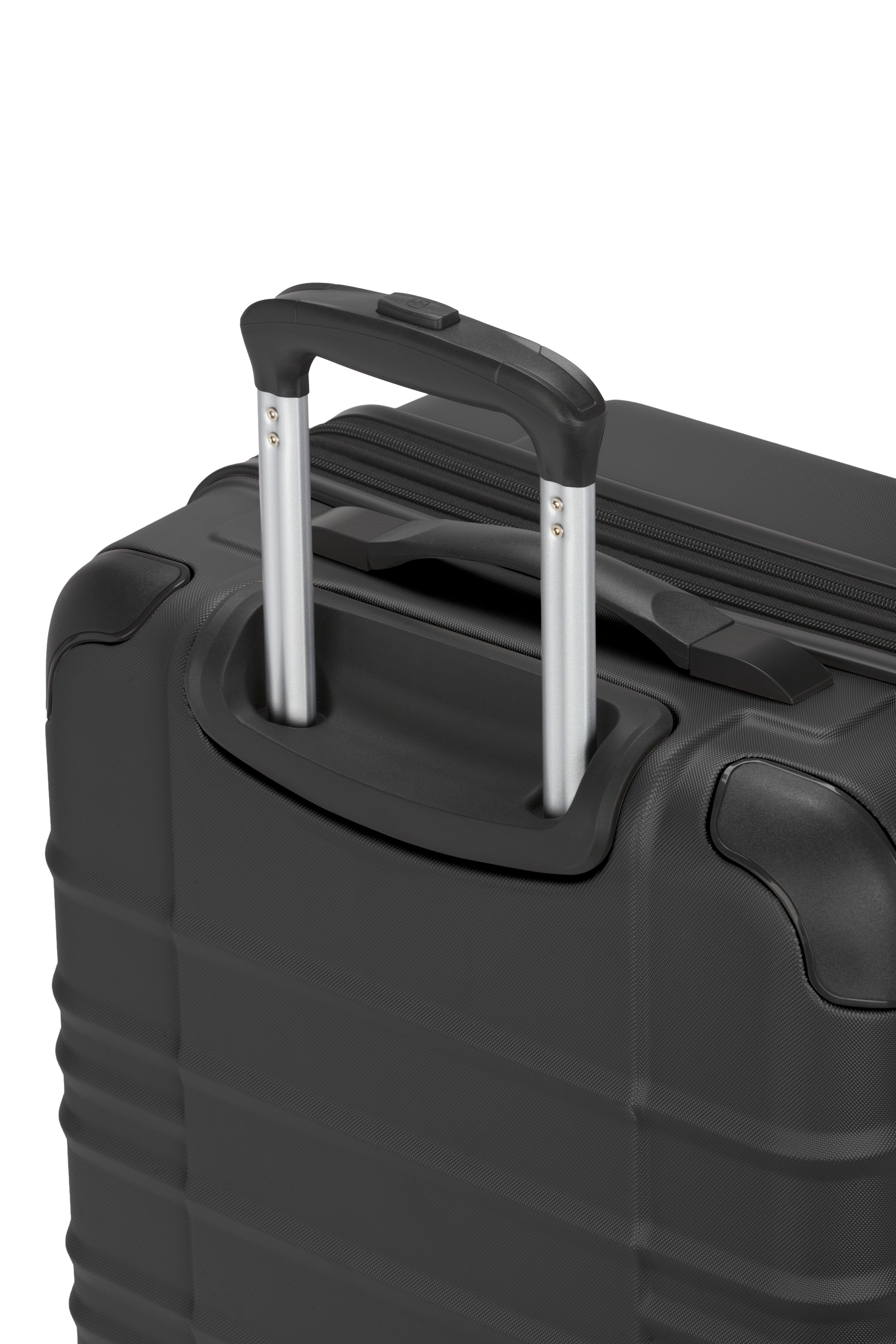 SWISSGEAR Cascade II Medium Checked Spinner - Black - LE - 11