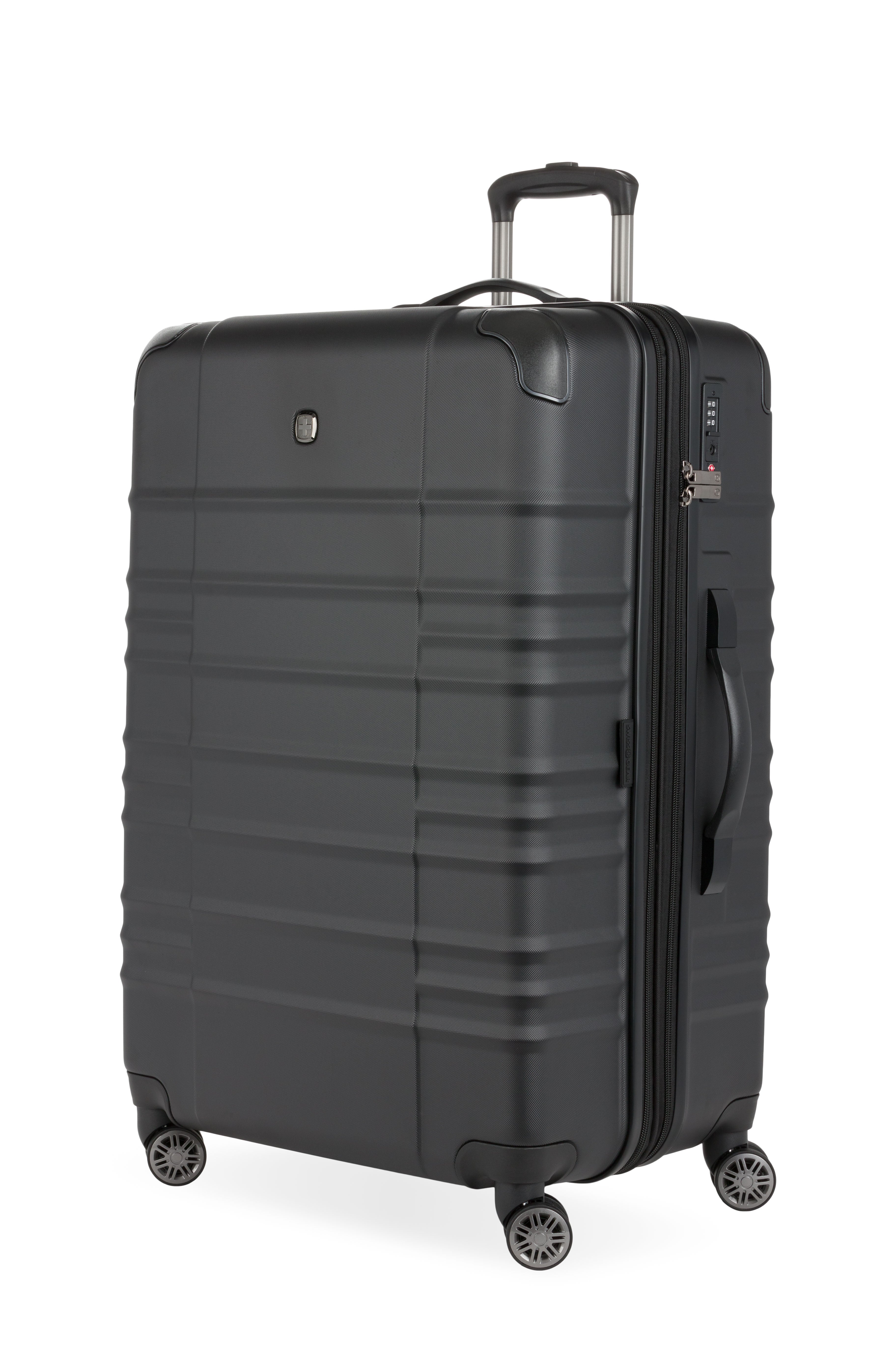 SWISSGEAR Cascade II Large Checked Spinner - Black - 01