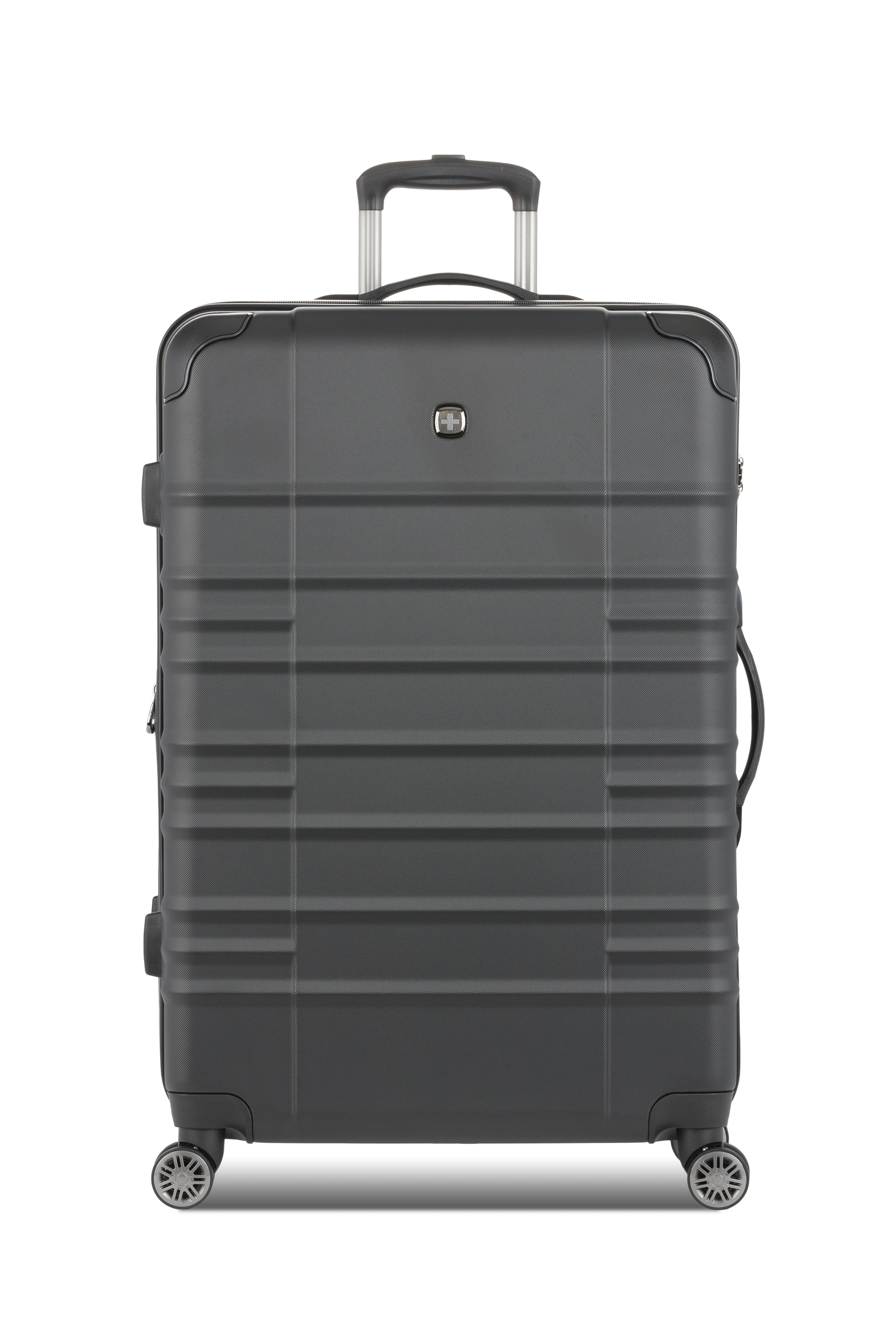 華空ページ　合計14kg SWISSGEAR Cascade II Large Checked Spinner in Black