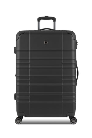 SWISSGEAR Cascade II Large Checked Spinner in Limited Edition Black