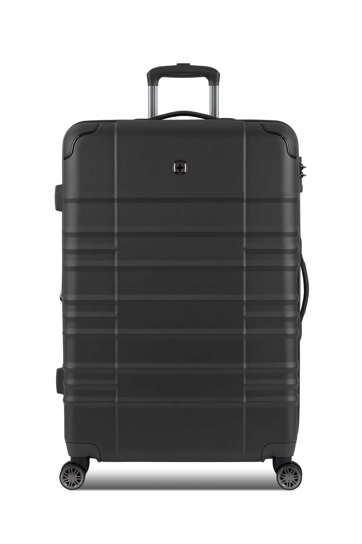 SWISSGEAR Cascade II Large Checked Spinner - Black - LE - 03