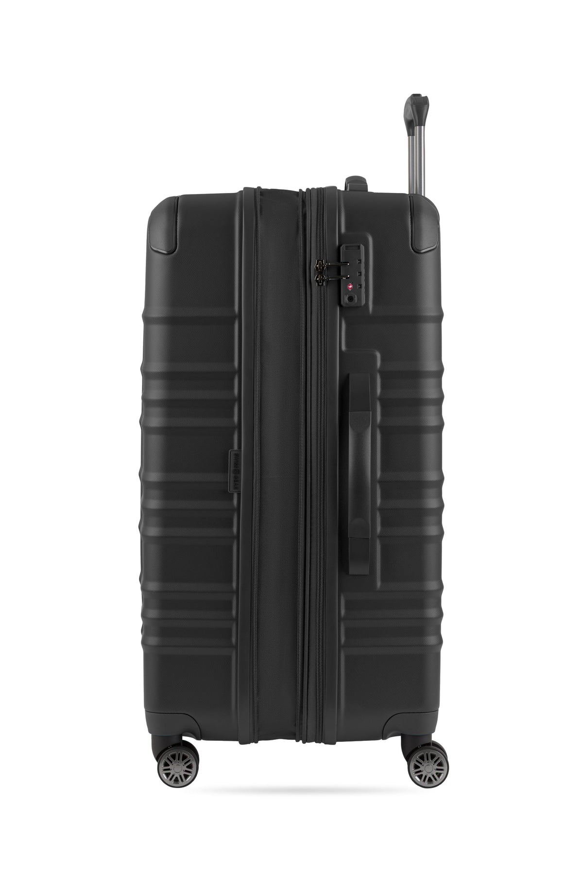 SWISSGEAR Cascade II Large Checked Spinner - Black - LE - 07