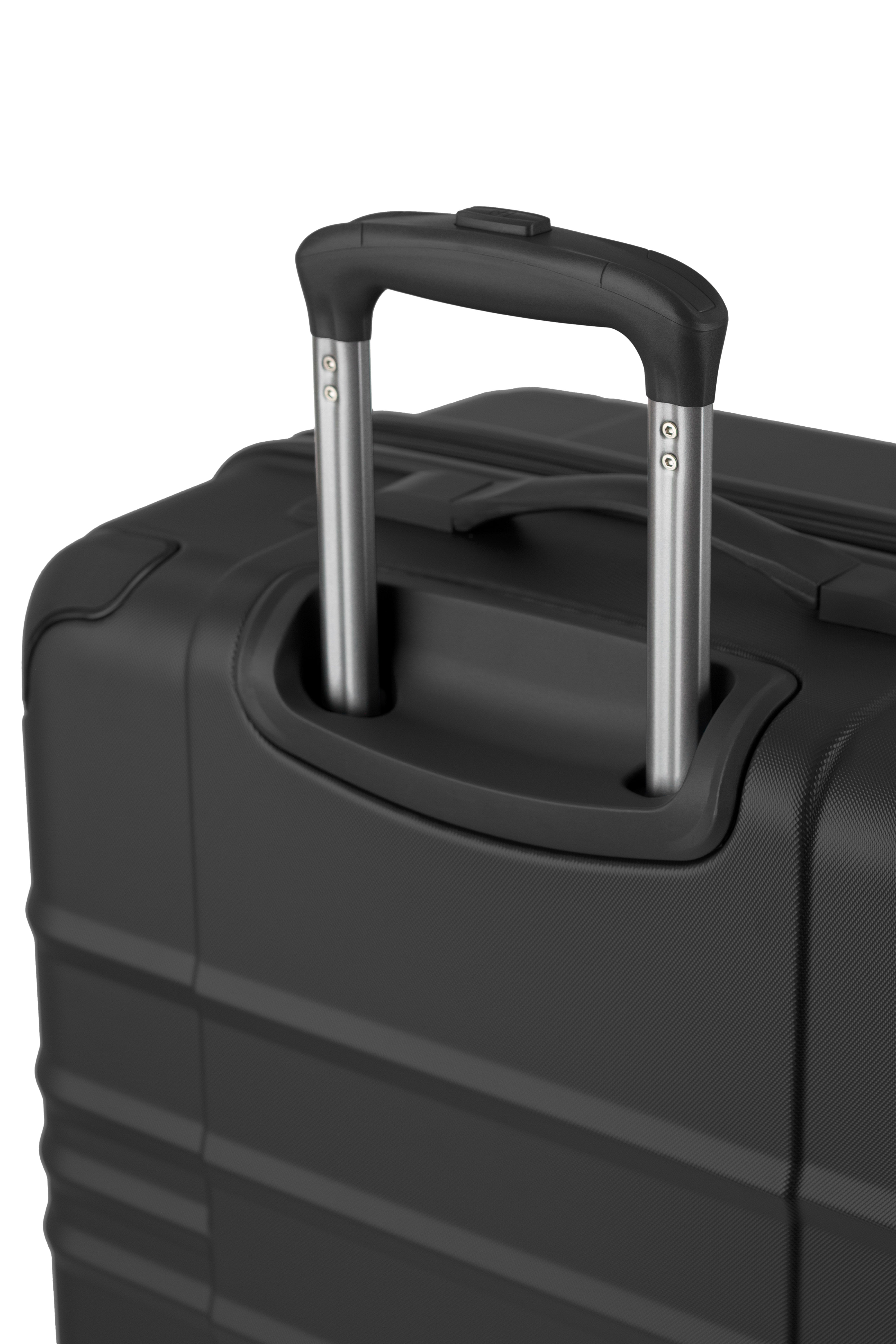 SWISSGEAR Cascade II Large Checked Spinner - Black - LE - 11