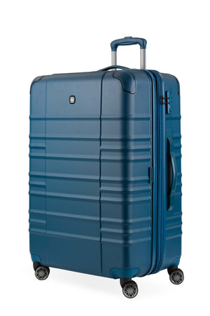 SWISSGEAR Cascade II Large Checked Spinner in Atlas Blue