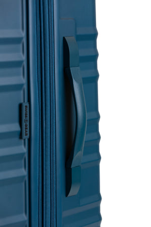 SWISSGEAR Cascade II Large Checked Spinner in Atlas Blue