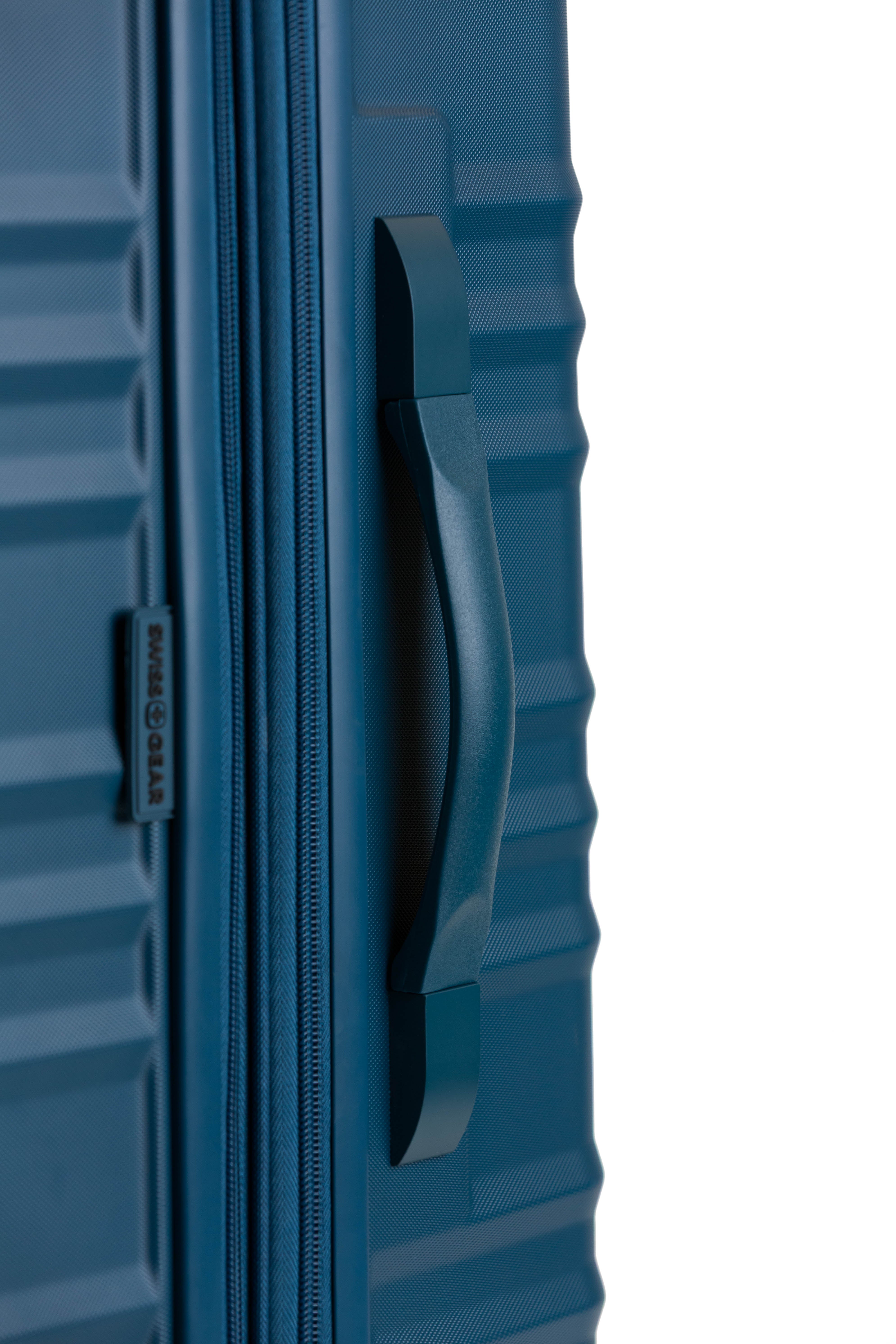 SWISSGEAR Cascade II Large Checked Spinner - Atlas Blue - 09