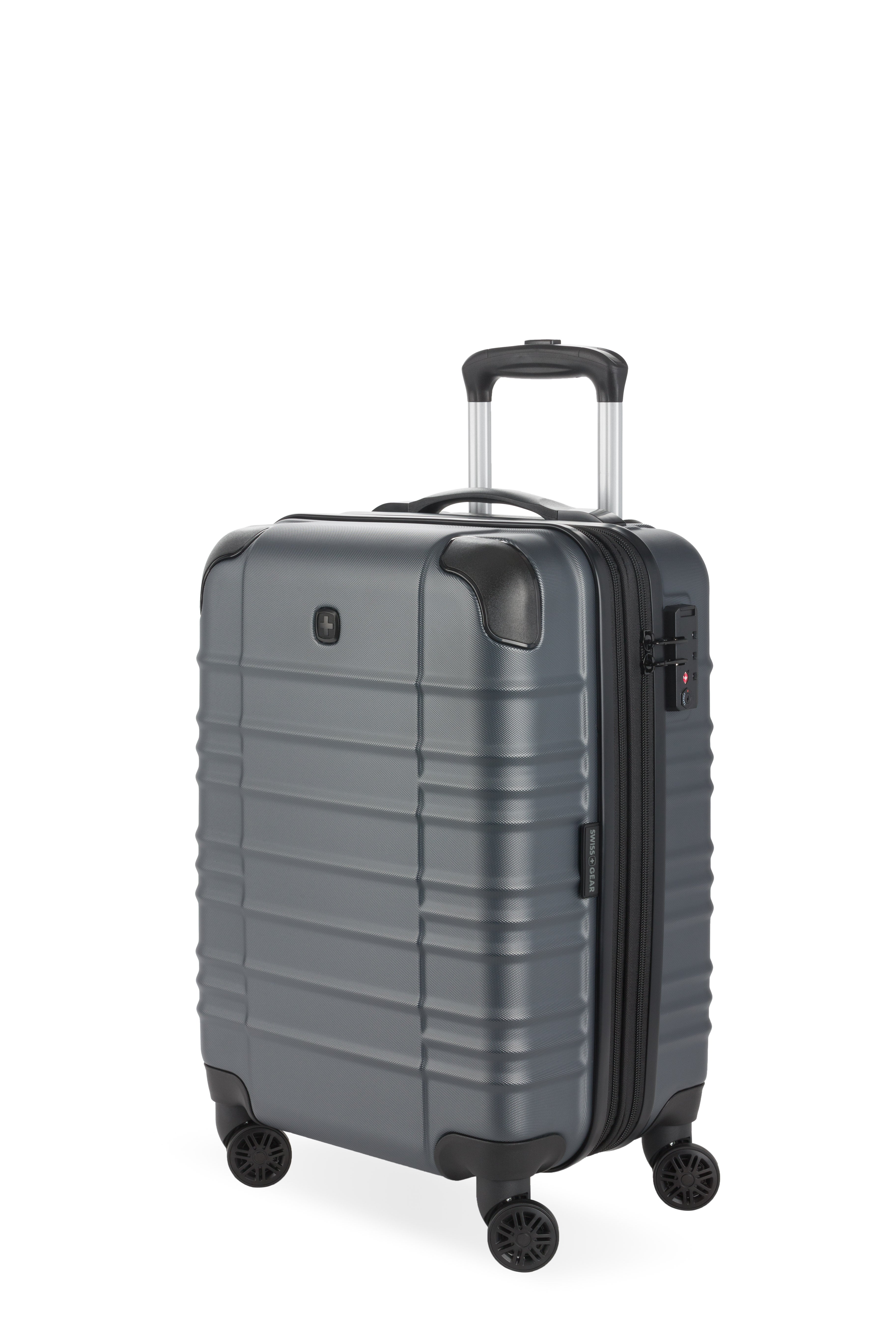 SWISSGEAR Cascade II Carry-On Spinner - Grey - 01