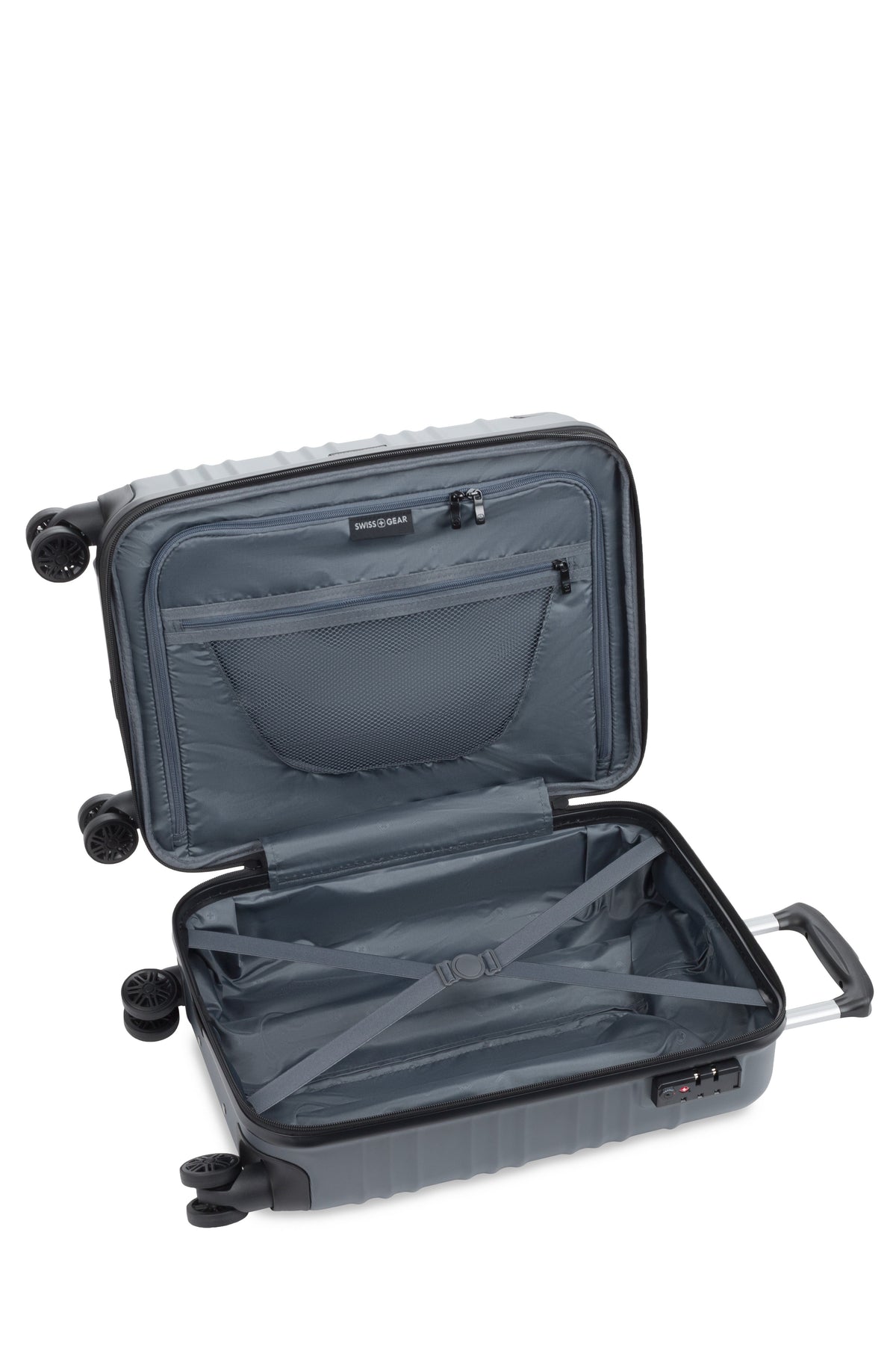SWISSGEAR Cascade II Carry-On Spinner - Grey - 04