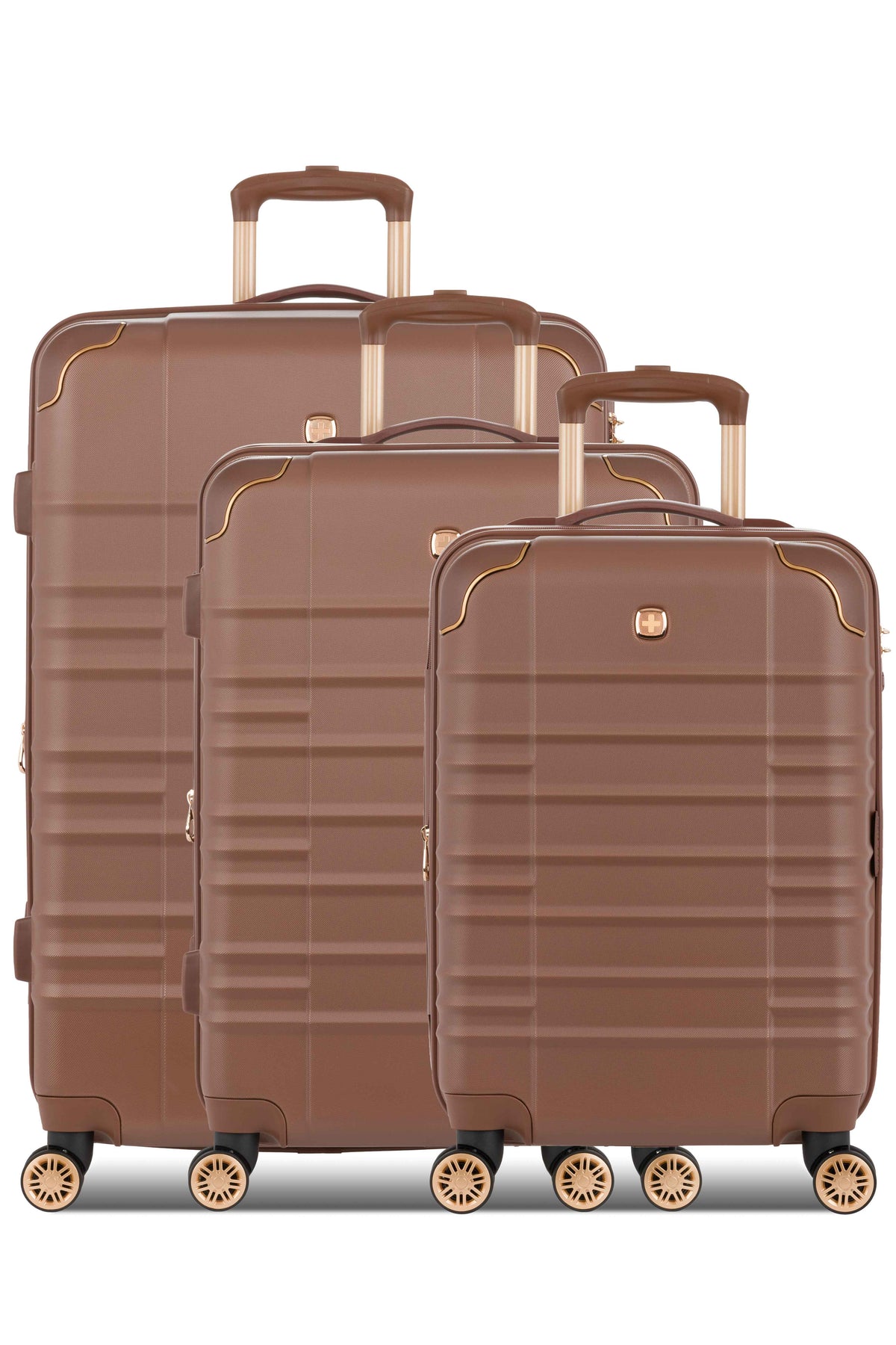 SWISSGEAR Cascade II 3-Piece Spinner Set - Maple Brown - 03