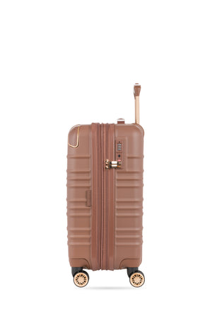 SWISSGEAR 8027 19” Expandable Carry On Hardside Spinner Luggage - Maple Flush-mounted TSA-approved combination lock