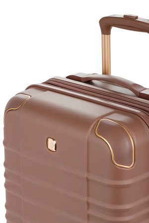 SWISSGEAR 8027 19” Expandable Carry On Hardside Spinner Luggage in Maple