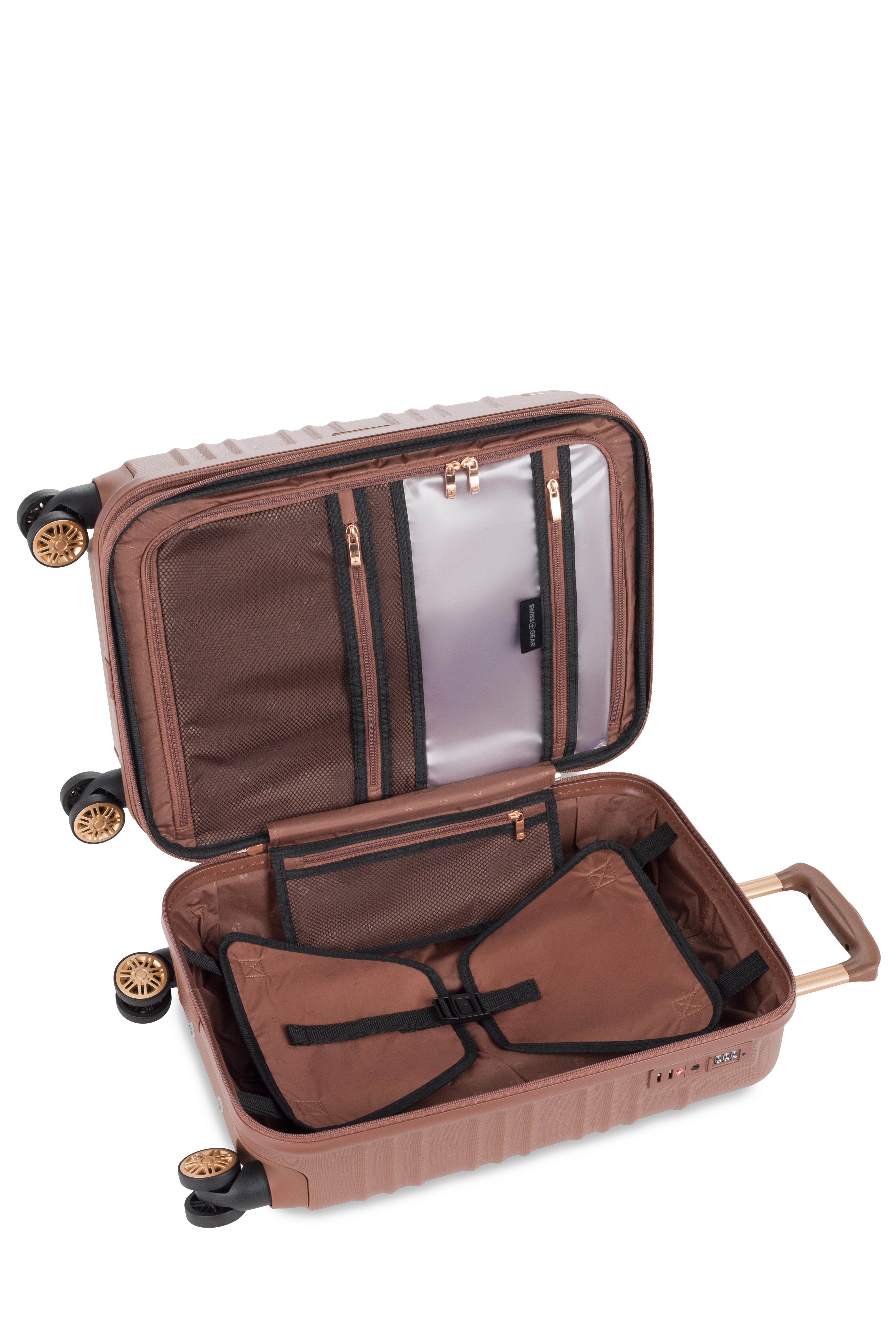 SWISSGEAR Cascade II Carry-On Spinner - Maple Brown - 04