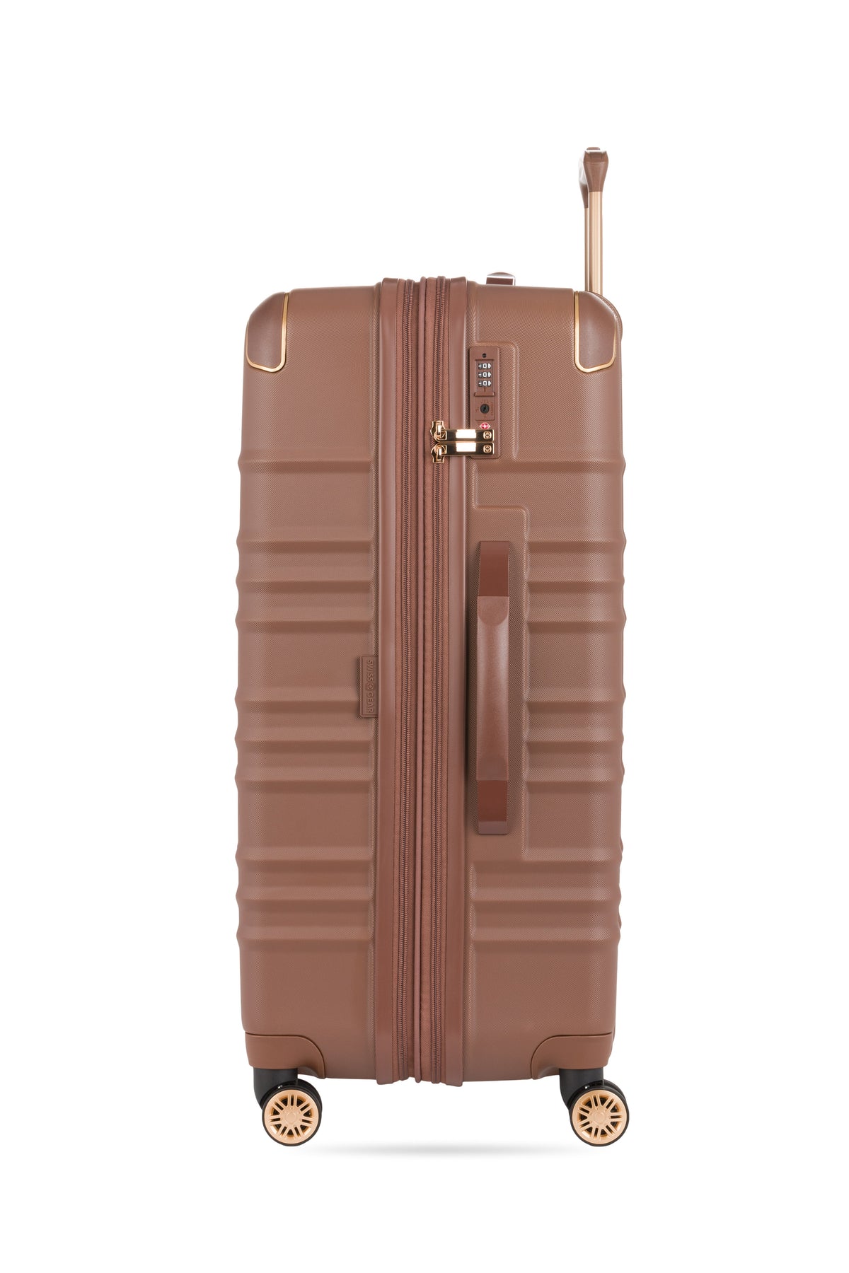 SWISSGEAR Cascade II Large Checked Spinner - Maple Brown - 05