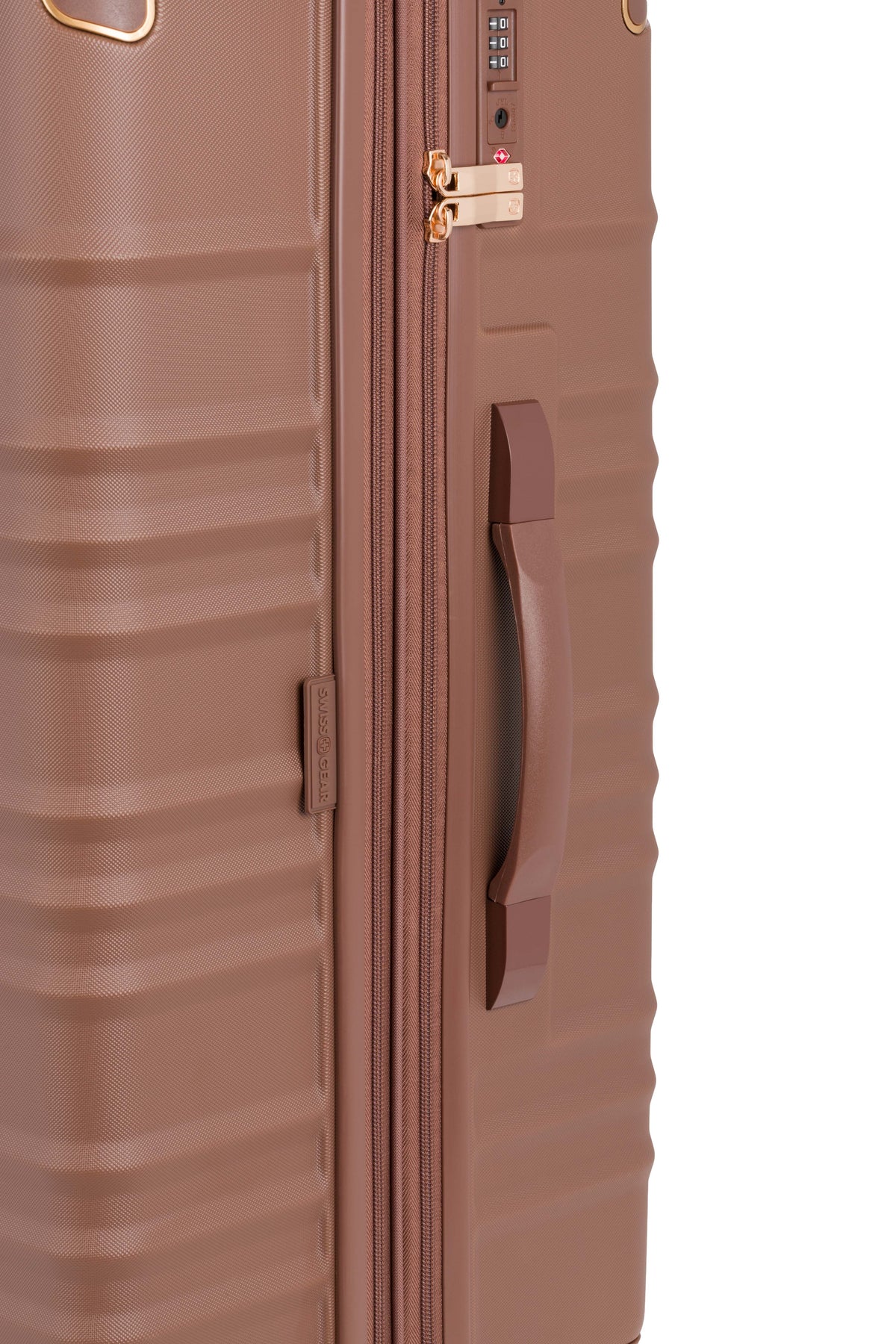 SWISSGEAR Cascade II Large Checked Spinner - Maple Brown - 10