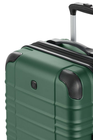 SWISSGEAR 8027 19” Expandable Carry On Hardside Spinner Luggage - Forest Green
