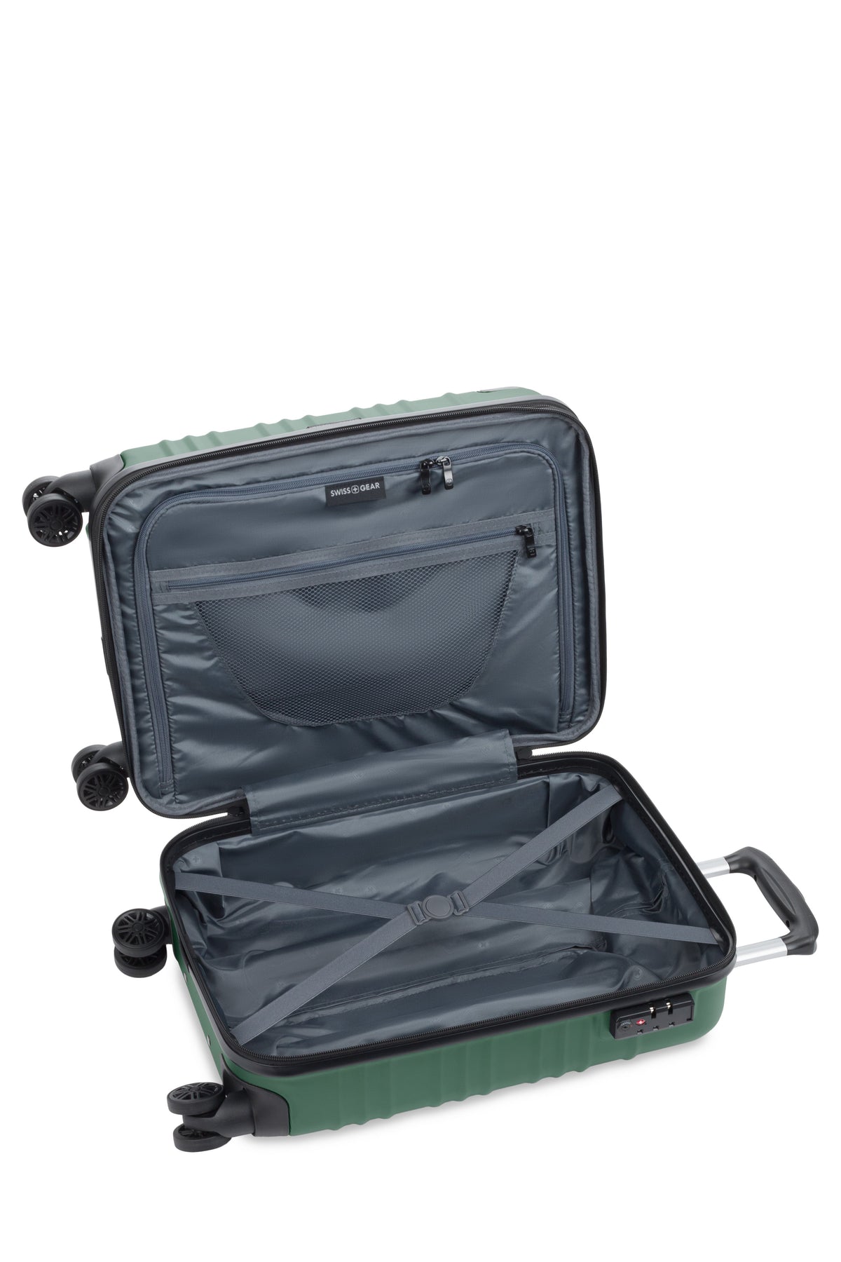 SWISSGEAR Cascade II Carry-On Spinner - Forest Green - 04