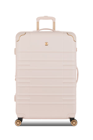 SWISSGEAR 8027 Large Checked Expandable Hardside Spinner Luggage - Rose