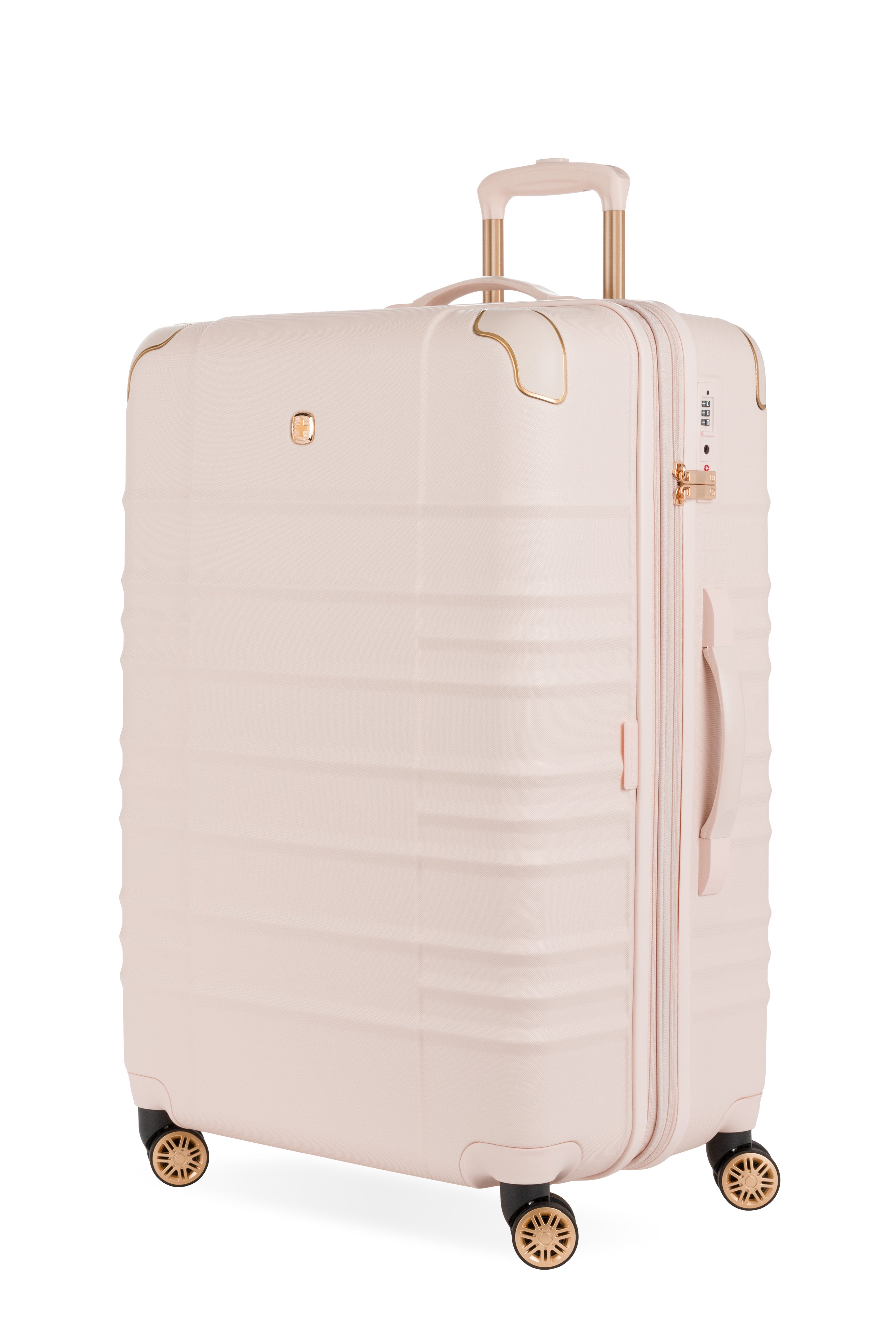 SWISSGEAR Cascade II Large Checked Spinner - Rose - 01