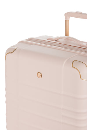 SWISSGEAR 8027 Large Checked Expandable Hardside Spinner Luggage - Rose