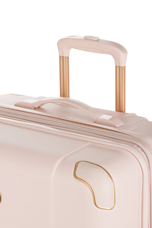 SWISSGEAR 8027 Large Checked Expandable Hardside Spinner Luggage - Rose