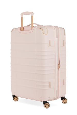 SWISSGEAR 8027 Large Checked Expandable Hardside Spinner Luggage - Rose
