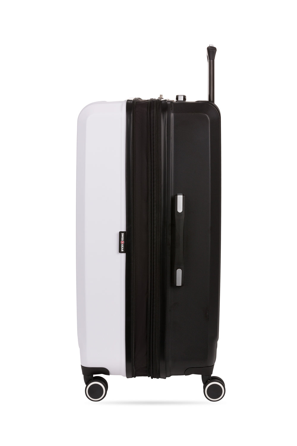 SWISSGEAR Duet 3-Piece Spinner Set in White/Black