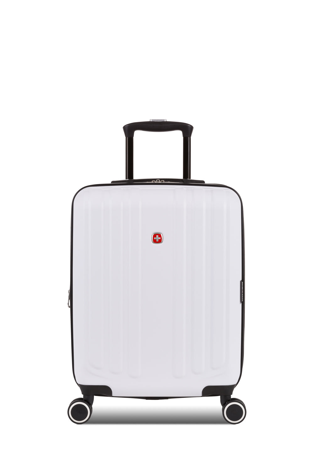 SWISSGEAR Duet Carry-On Spinner in White/Black