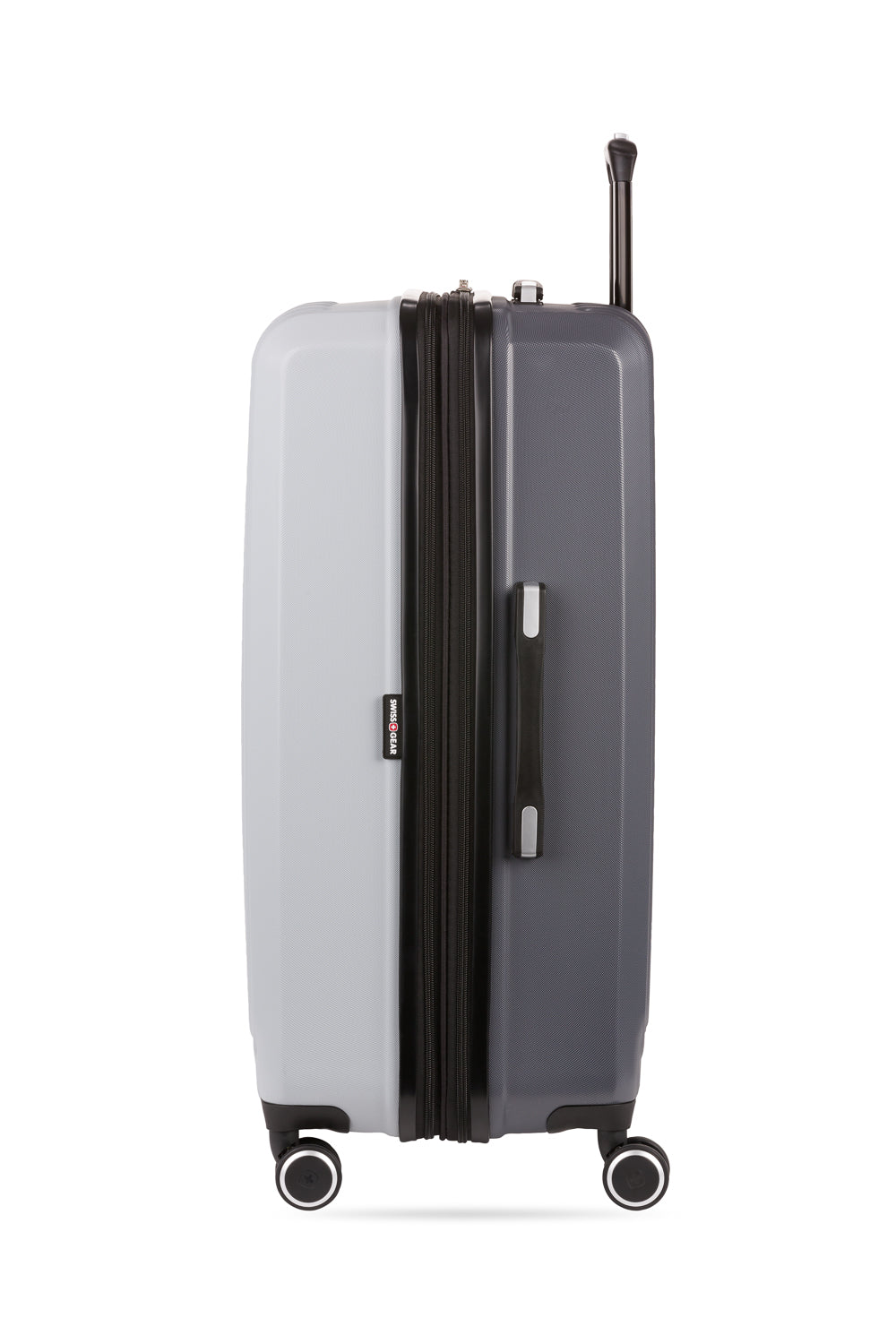 SWISSGEAR Duet 3-Piece Spinner Set in Light Grey/Ash Grey