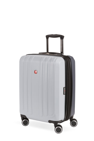 SWISSGEAR Duet Carry-On Spinner in Light Grey/Ash Grey