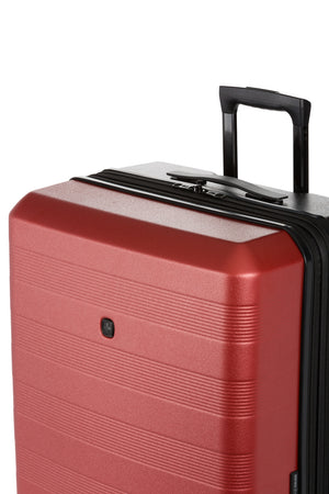 Swissgear Duet 28 inch Expandable Hardside Spinner Luggage - Wine/Black