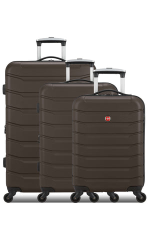 SWISSGEAR 8060 3-Piece Spinner Set - Chocolate Brown - 03