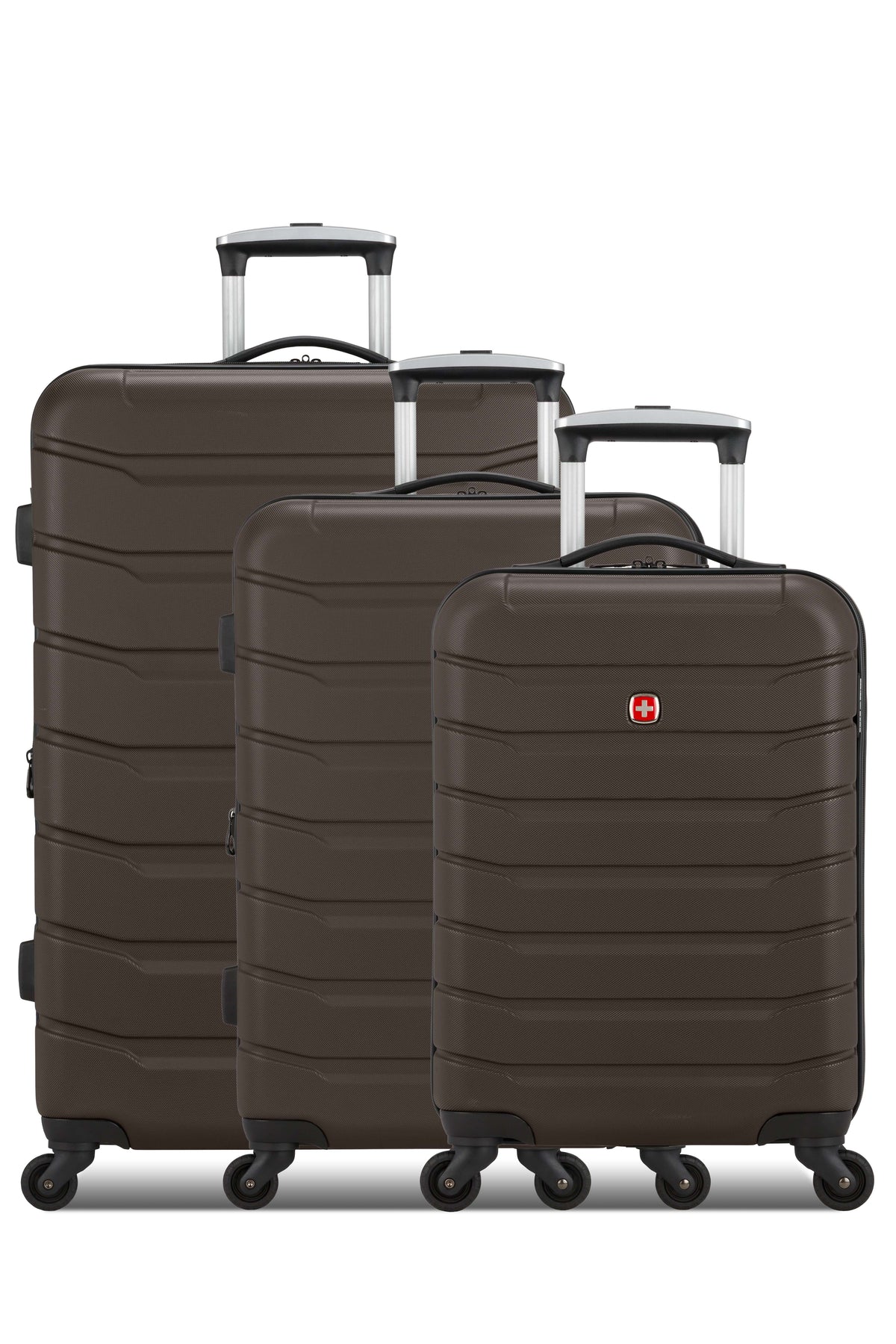 SWISSGEAR 8060 3-Piece Spinner Set - Chocolate Brown - 03