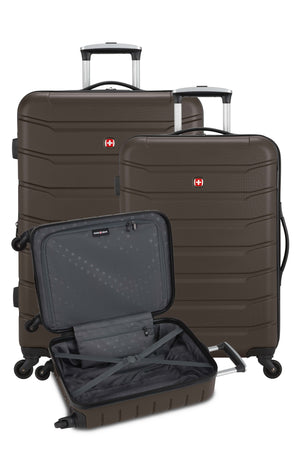 SWISSGEAR 8060 3-Piece Spinner Set - Chocolate Brown - 11