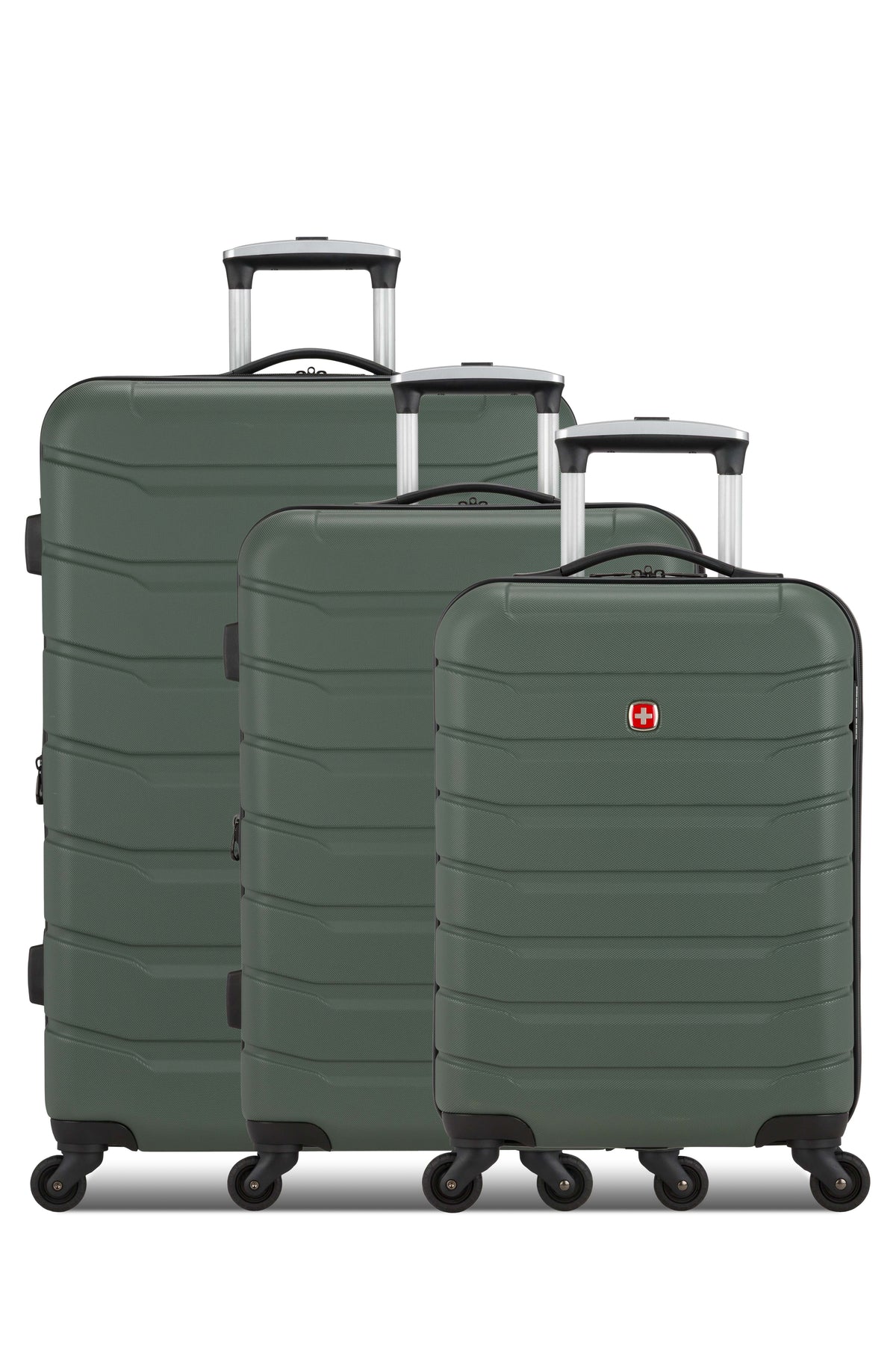 SWISSGEAR 8060 3-Piece Spinner Set - Olive Green - 03