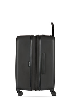 Swissgear Wanderlust Pro Big Box Expandable Spinner 3 Piece Set - Black Expands for additional interior packing space