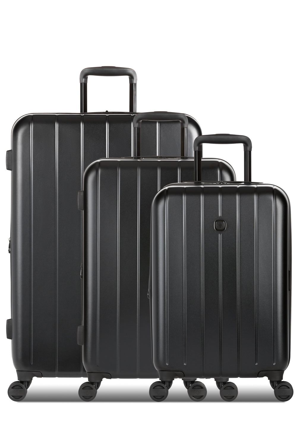 SWISSGEAR Wanderlust Pro BigBox 5-Piece Spinner Set in Black