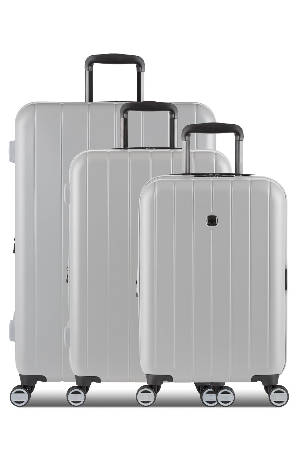 SWISSGEAR Wanderlust Pro 3-Piece Spinner Set in Rose