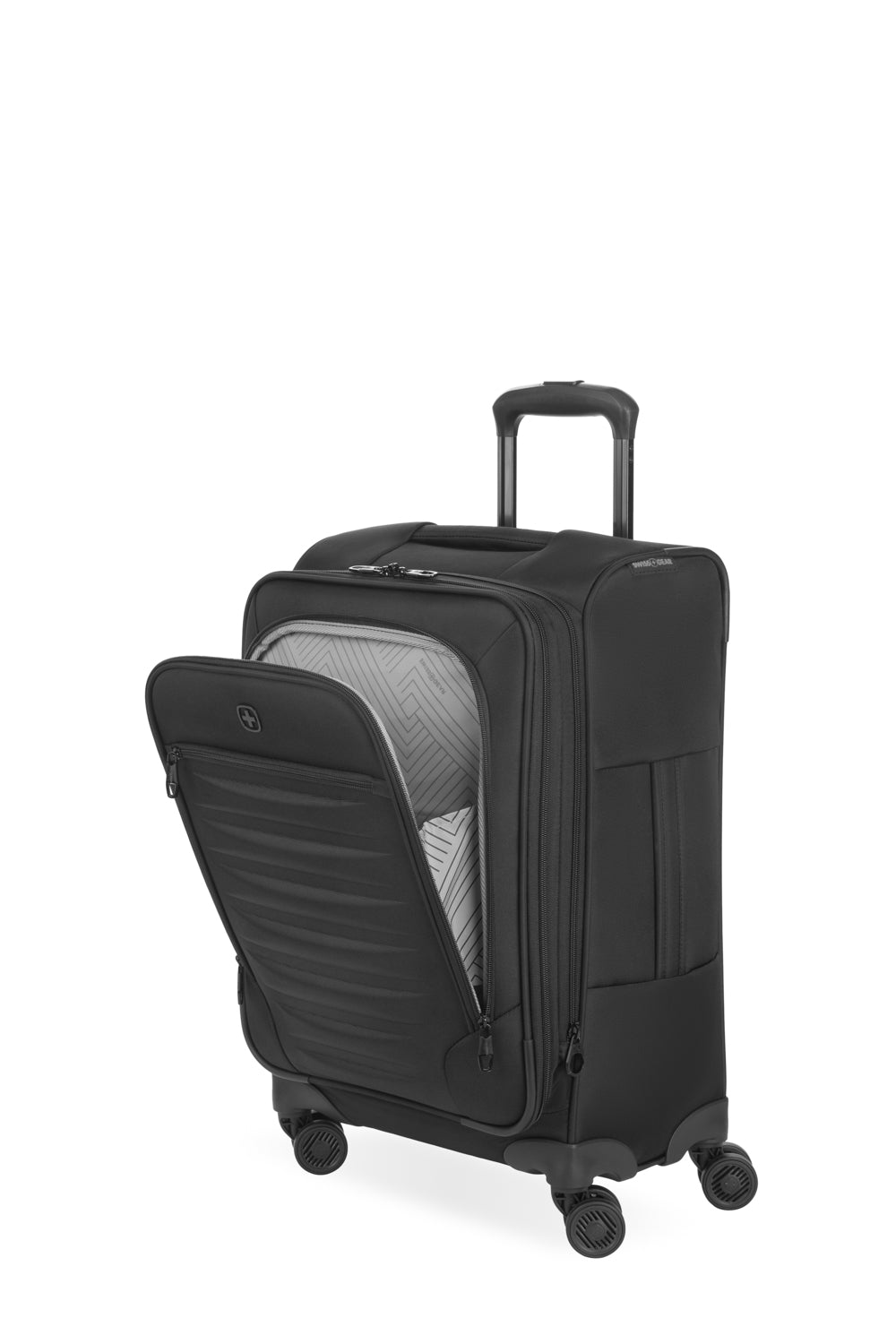 SWISSGEAR Checklite II Carry-On Spinner in Black