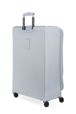 SWISSGEAR 8099 Expandable 3pc Spinner Luggage Set - Baby Blue Back ID tag holder