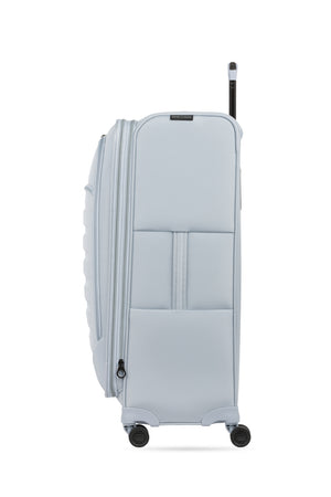 SWISSGEAR 8099 Expandable 3pc Spinner Luggage Set in Baby Blue 