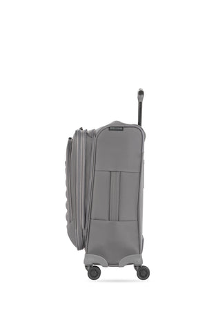 SWISSGEAR 8099 21 Inch Expandable Spinner Carry On Luggage - Gray Interior expands for additional packing space