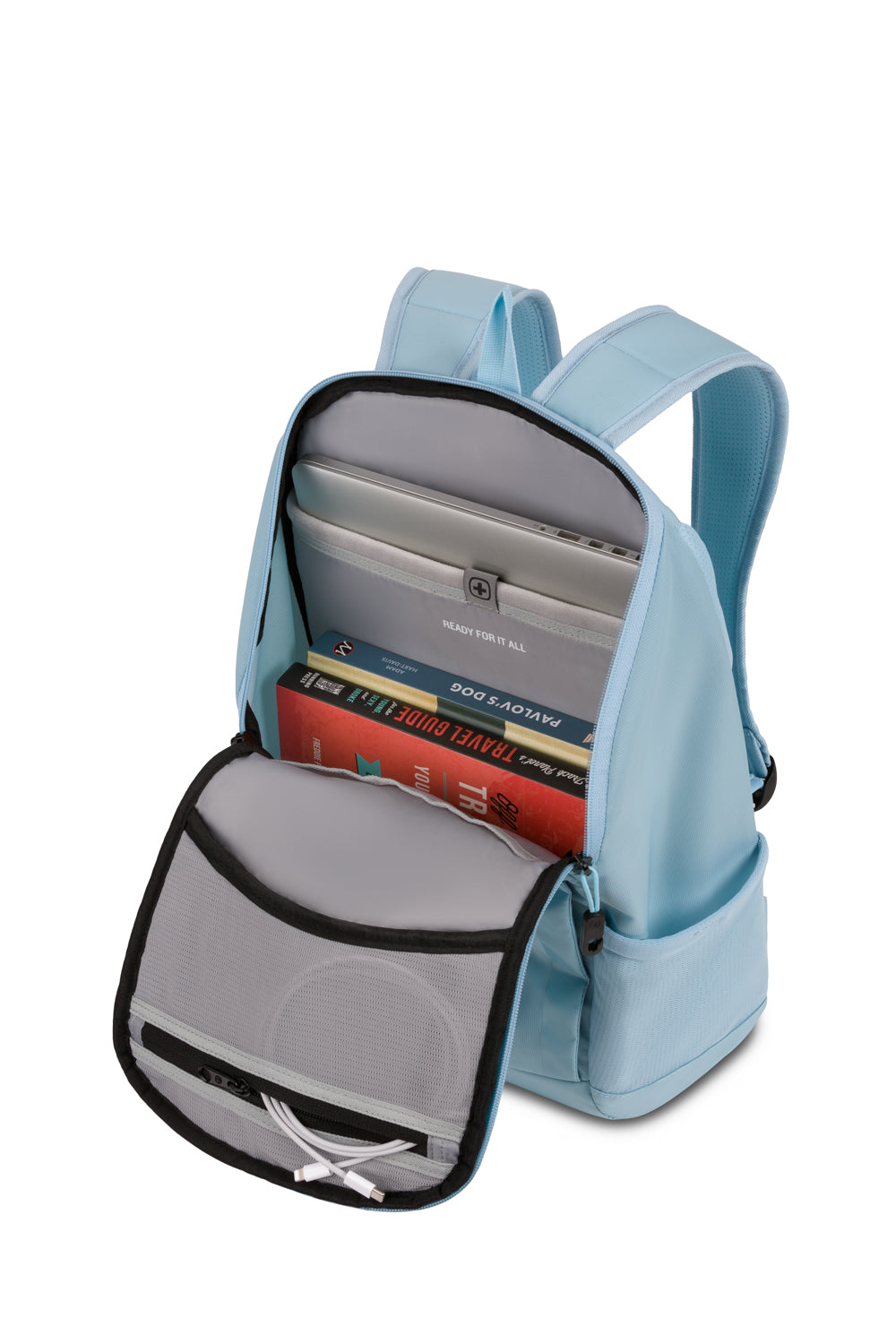 SWISSGEAR Viibe Core Laptop Backpack - Light Blue - 05