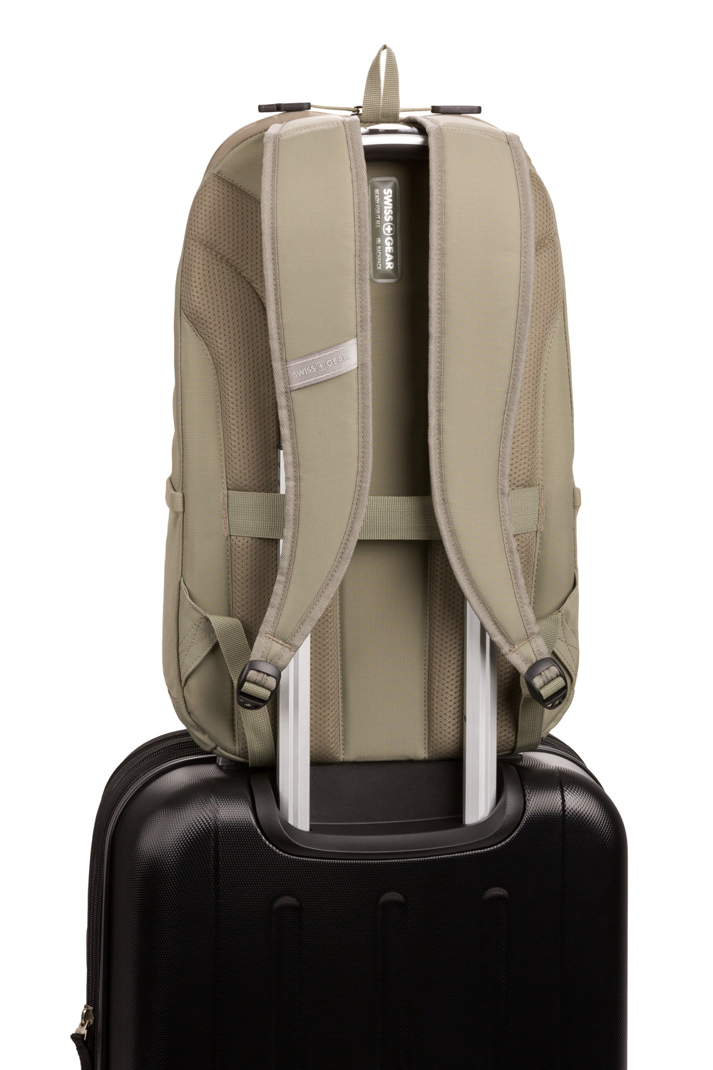 SWISSGEAR Viibe Core Laptop Backpack - Olive Green - 06
