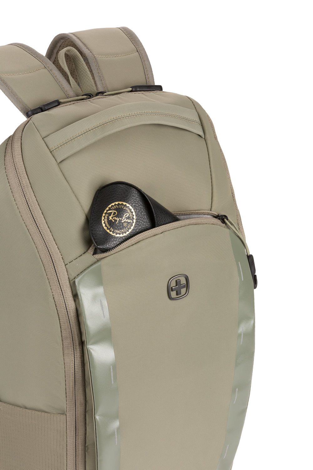 SWISSGEAR Viibe Flex Laptop Backpack - Olive Green - 10