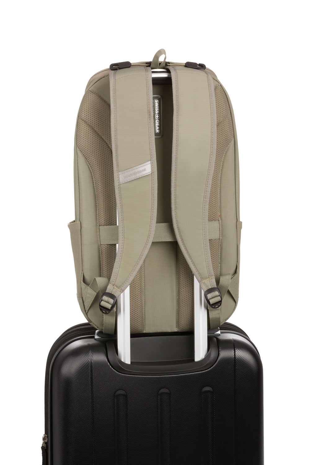 SWISSGEAR Viibe Flex Laptop Backpack - Olive Green - 06