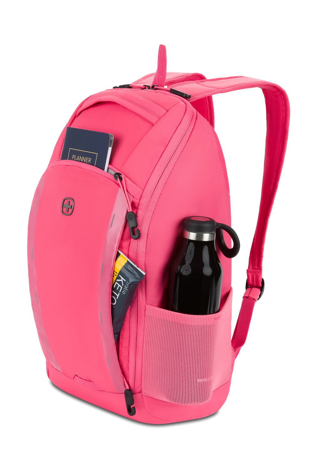 SWISSGEAR Viibe Flex Laptop Backpack - Pink - 10