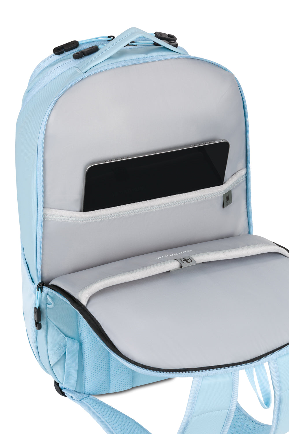 SWISSGEAR Viibe Pro Laptop Backpack - Light Blue - 07