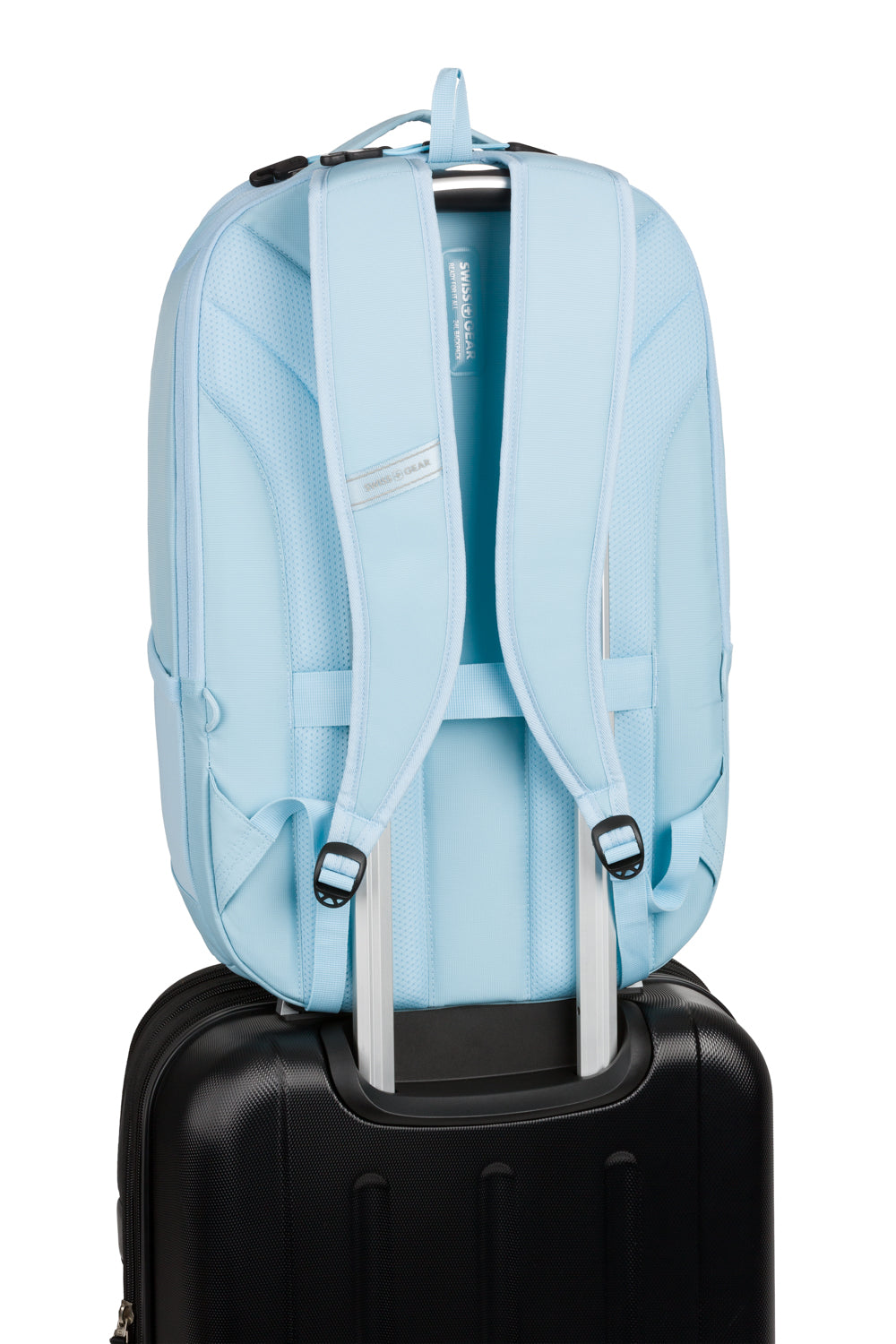 SWISSGEAR Viibe Pro Laptop Backpack - Light Blue - 08