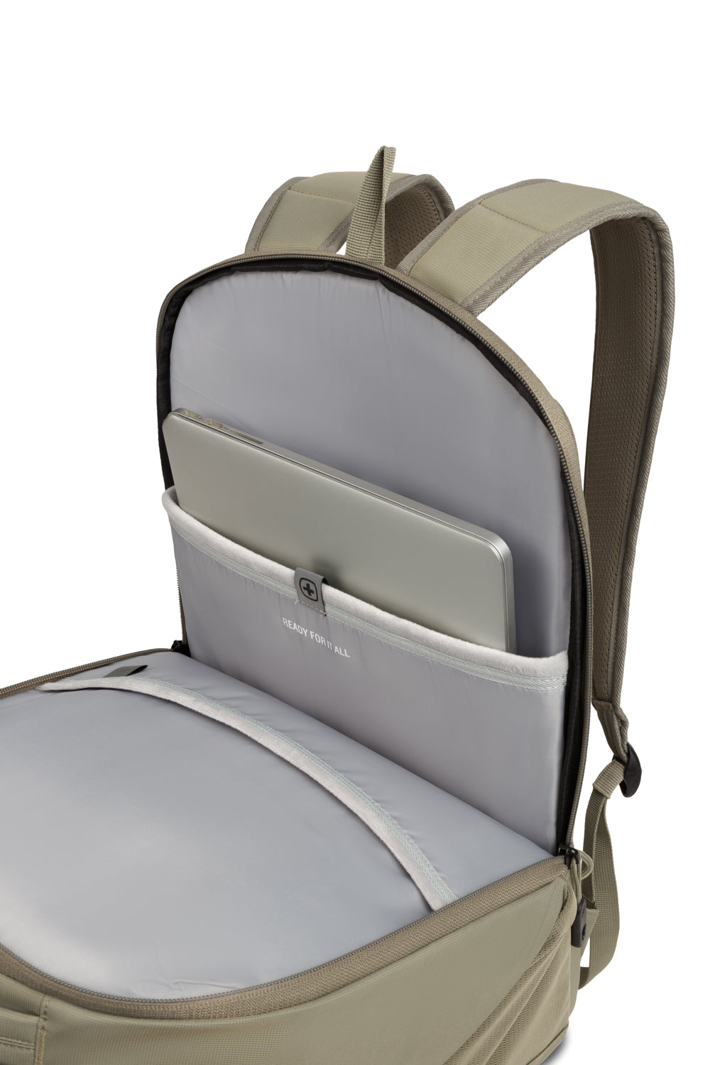 SWISSGEAR Viibe Pro Laptop Backpack - Olive Green - 06